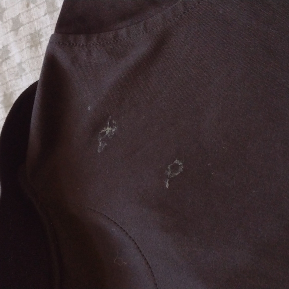 BOGO Polyester Sporty Polo Shirts - Black and Red - Picture 9 of 9